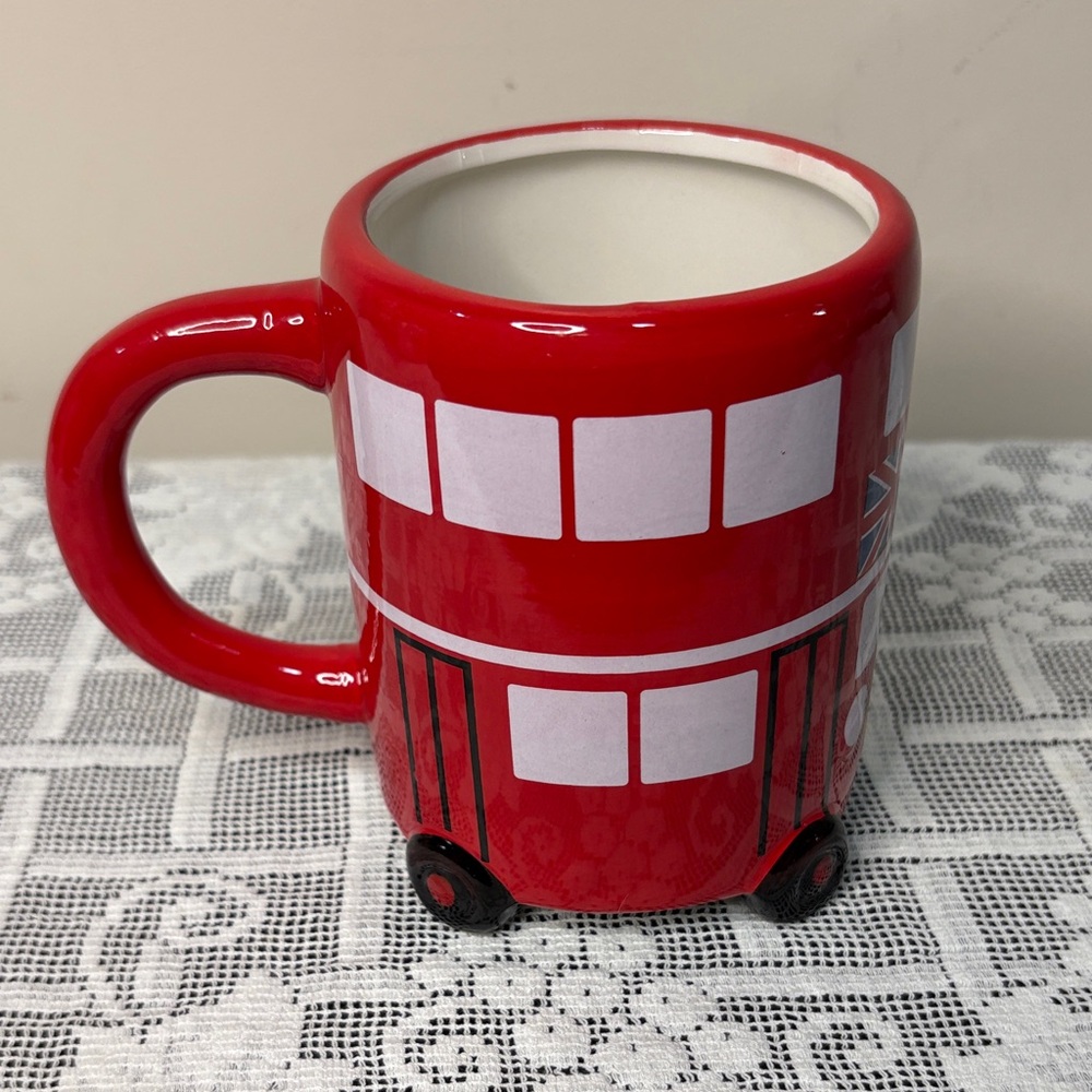 World Market Red London Coffee/Tea Mug - Picture 6 of 7